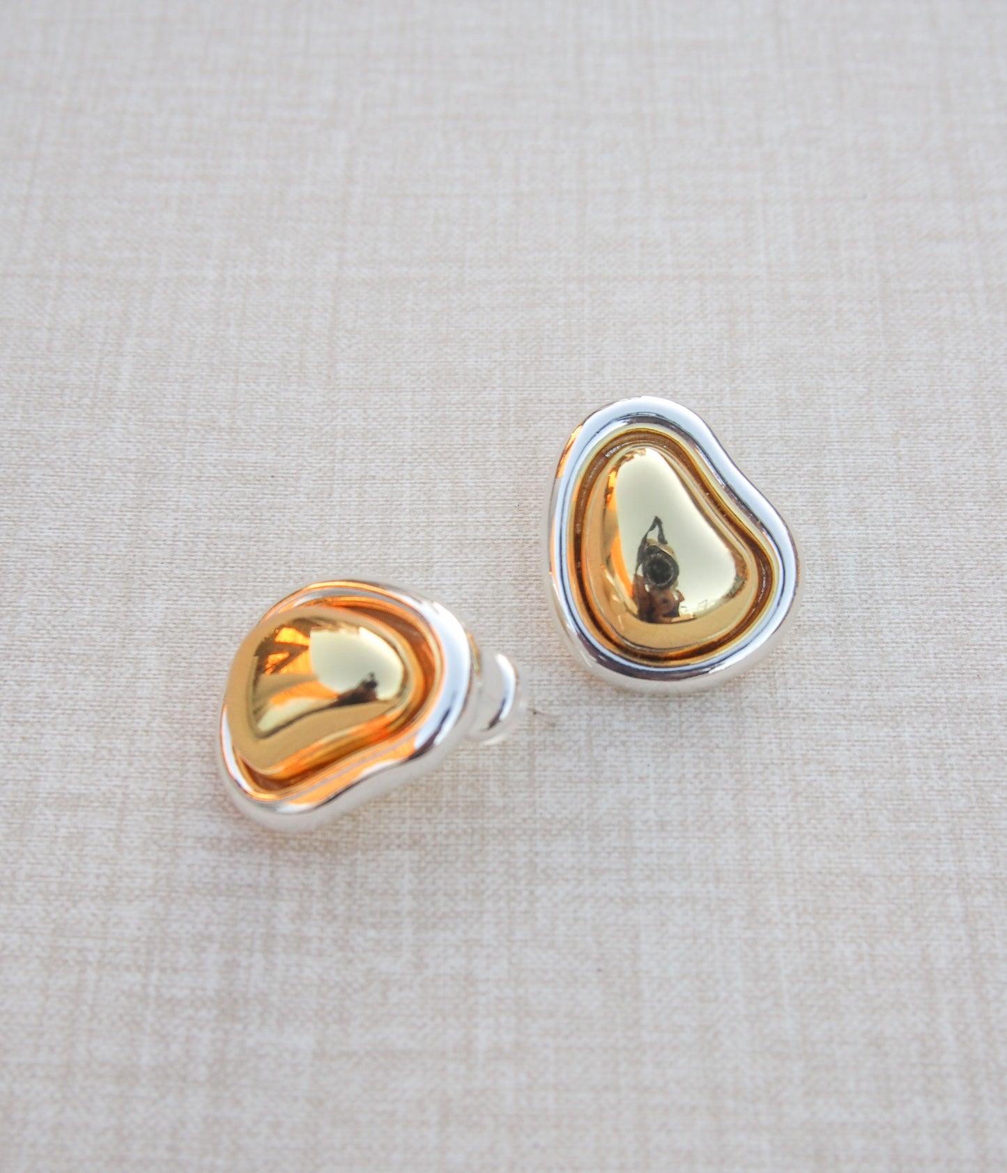 Silve Gold Studs