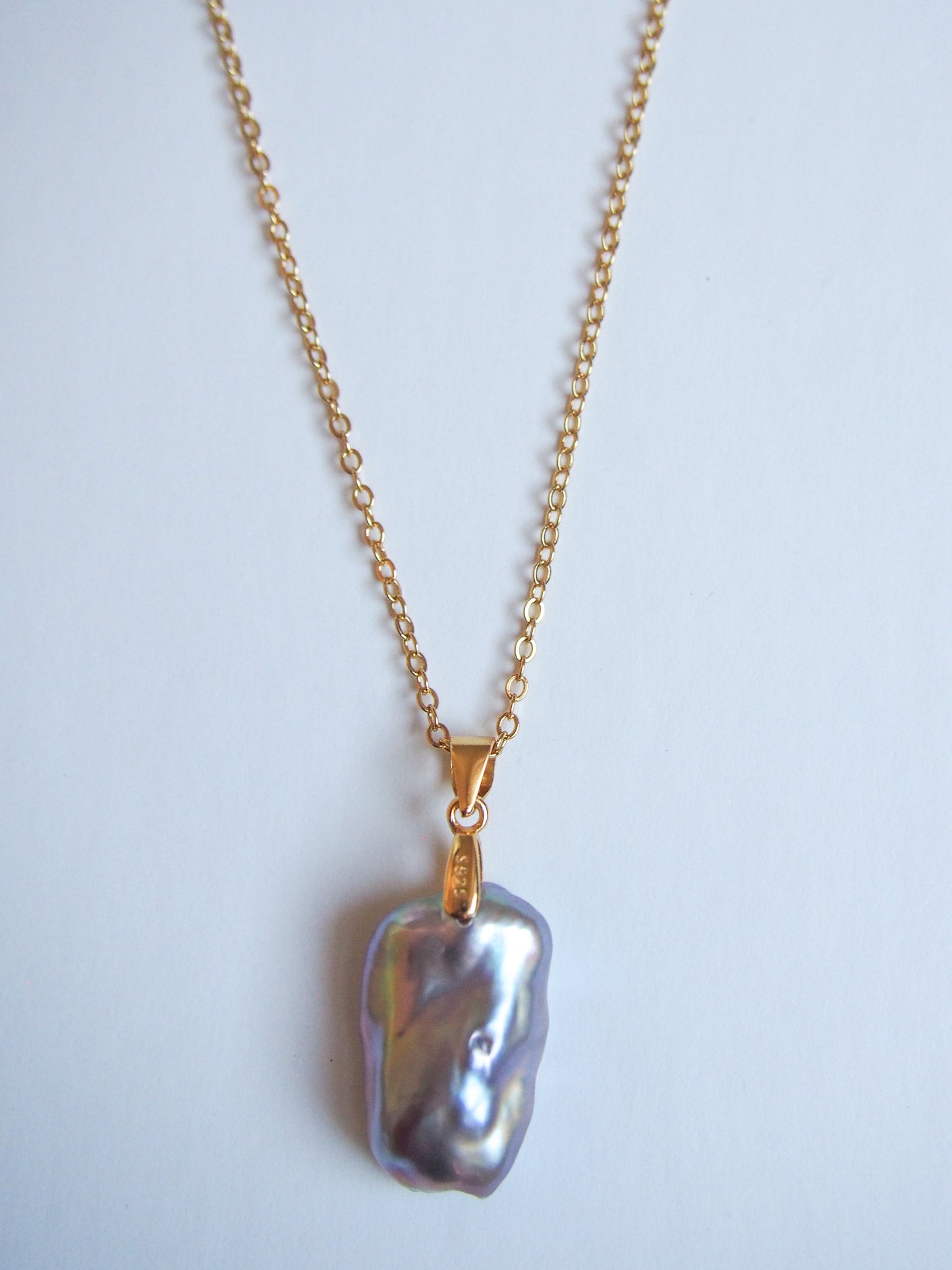 Selkie Baroque Pearl Pendant Necklace