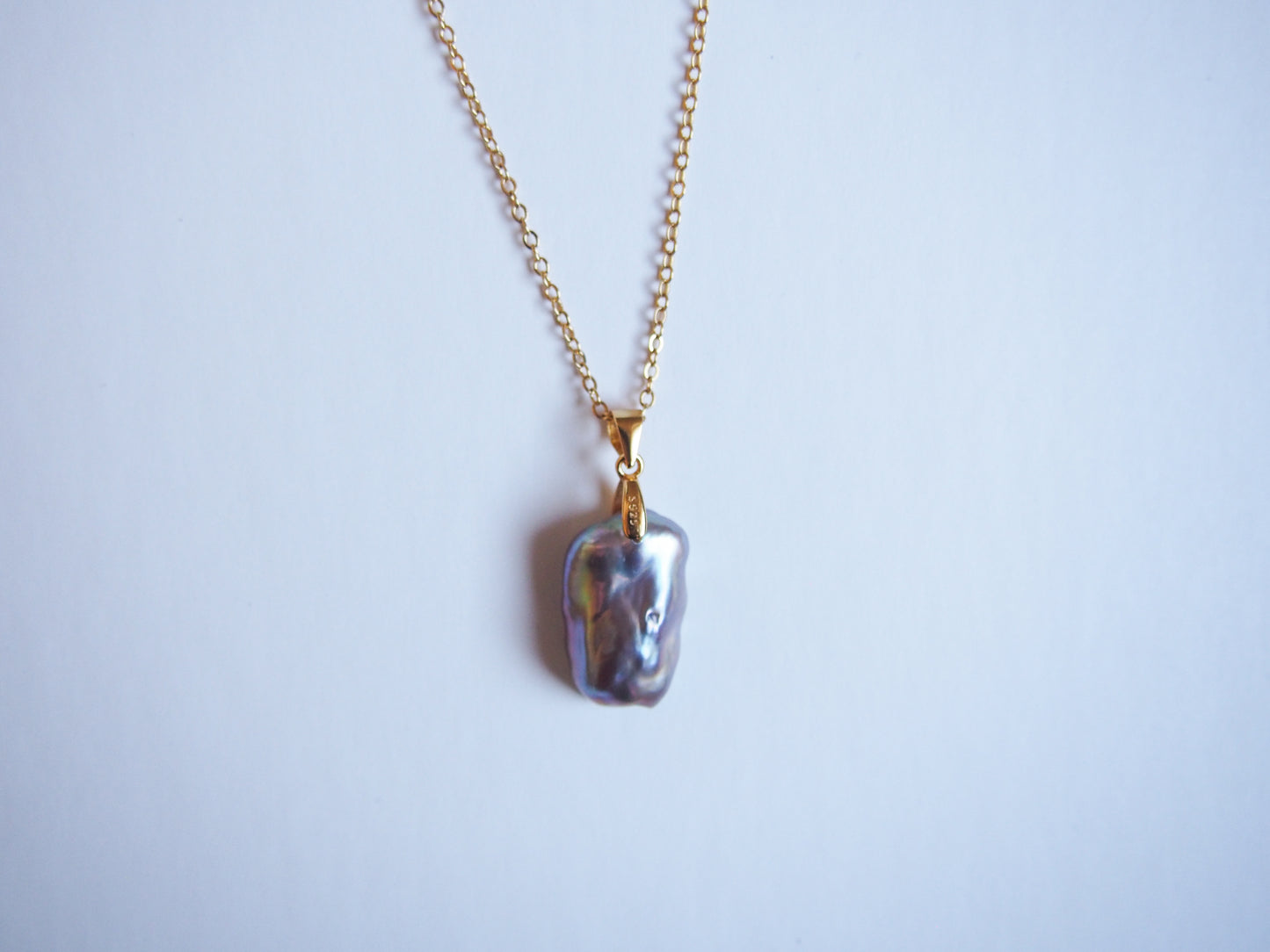 Selkie Baroque Pearl Pendant Necklace