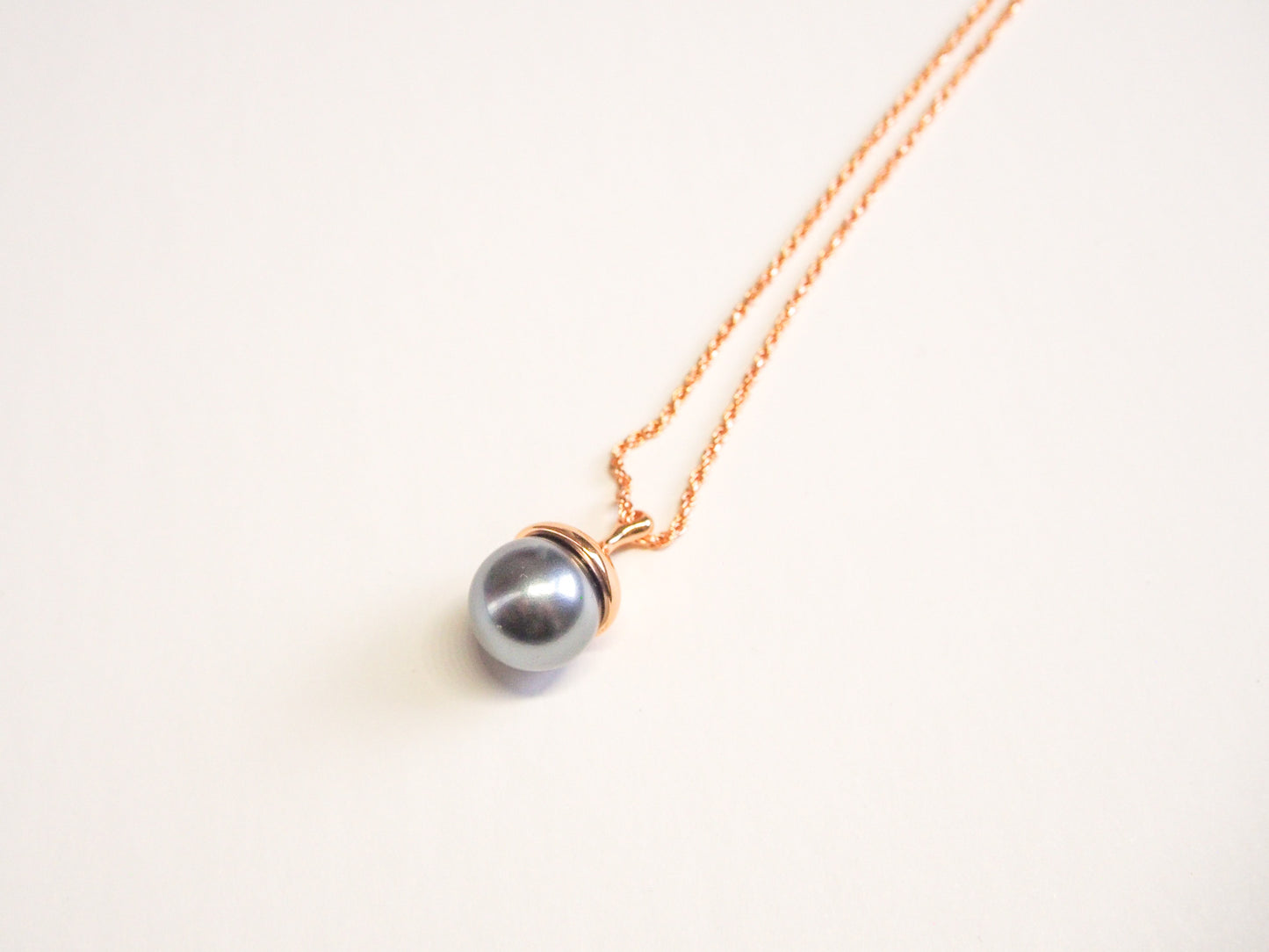 Diego Pine Cone Pearl Pendant