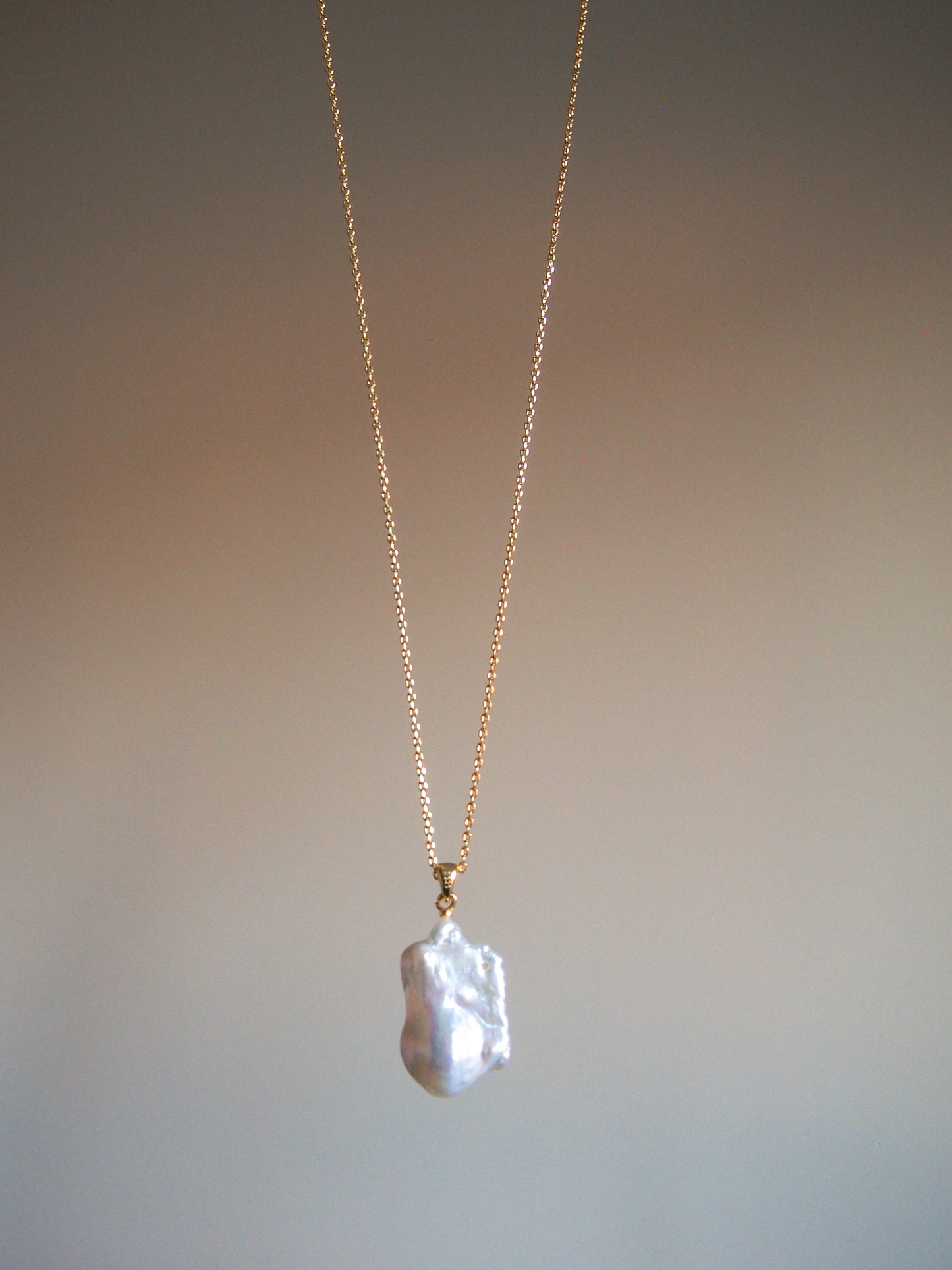 Thalassa White Baroque Pearl Pendant
