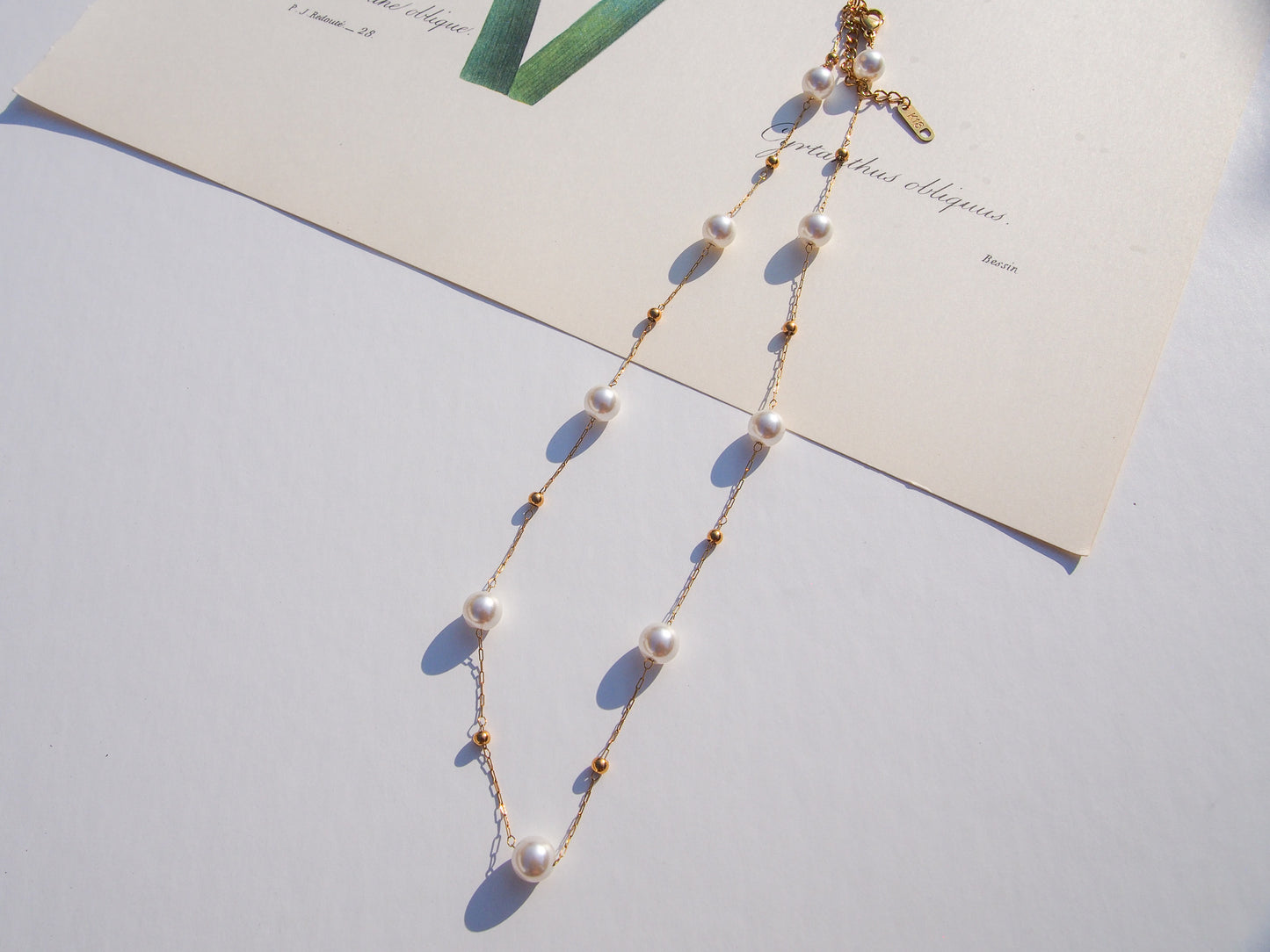 Yasmin Pearl Necklace