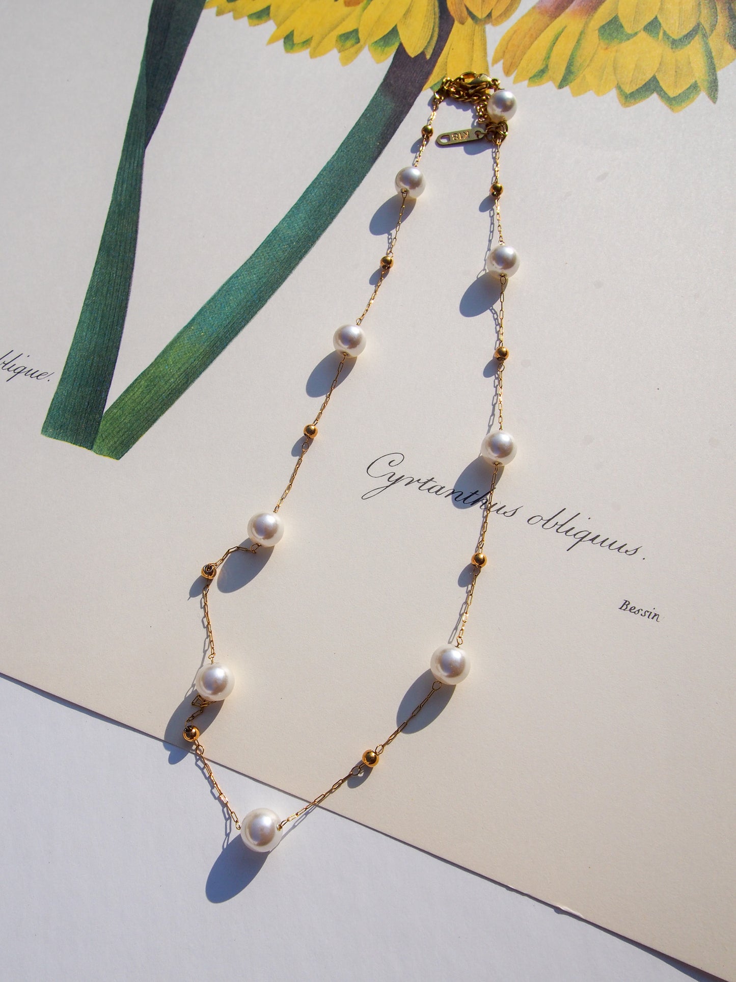 Yasmin Pearl Necklace