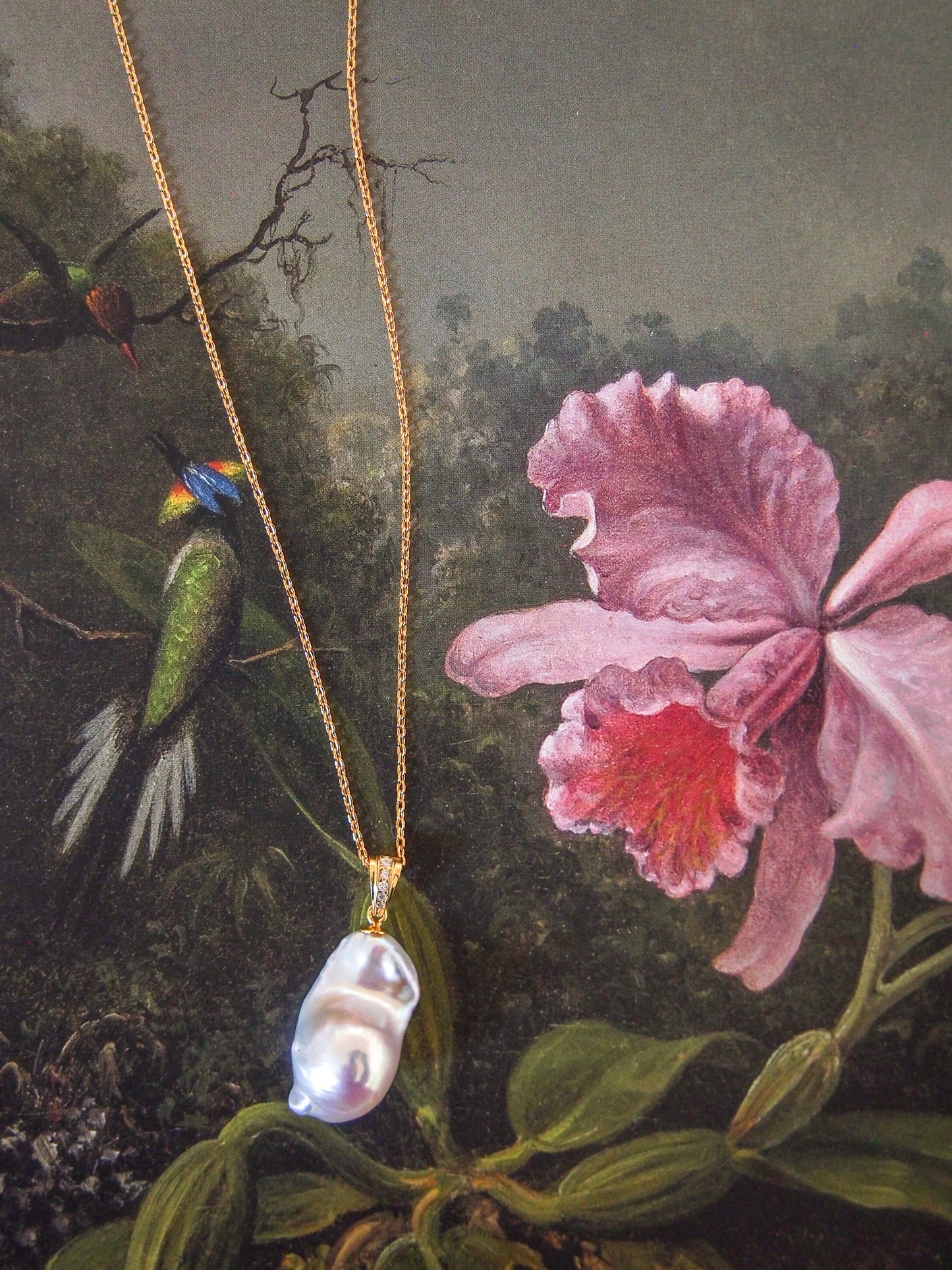 Moana Baroque Pearl Pendant Necklace