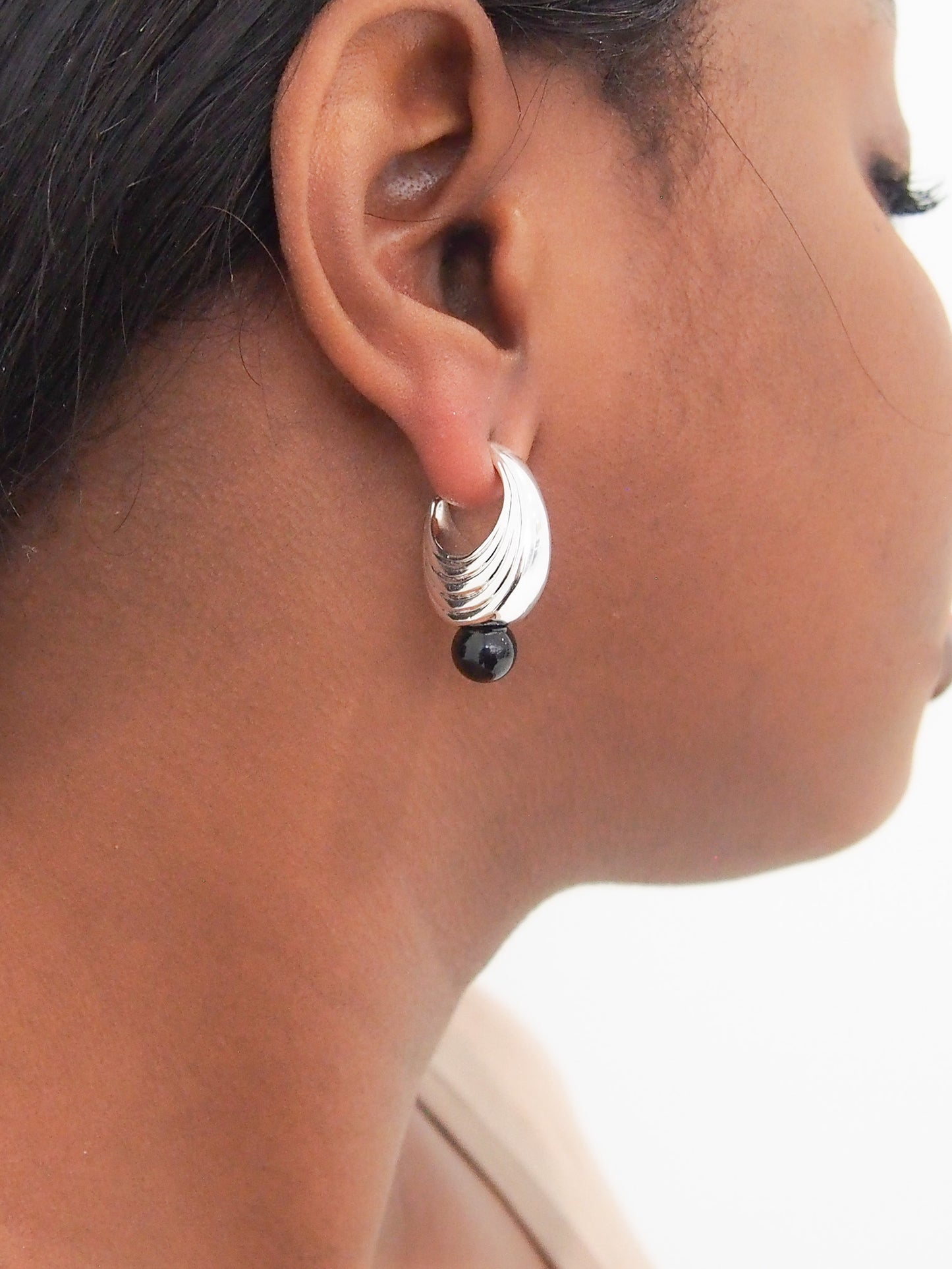 Kumo Silver Studs