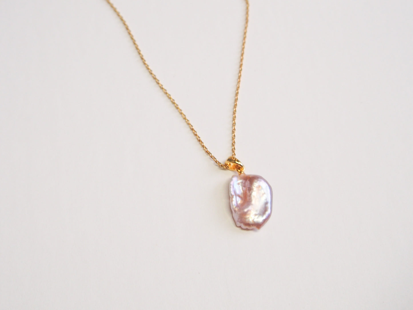Baroque Pearl Pendant Necklace