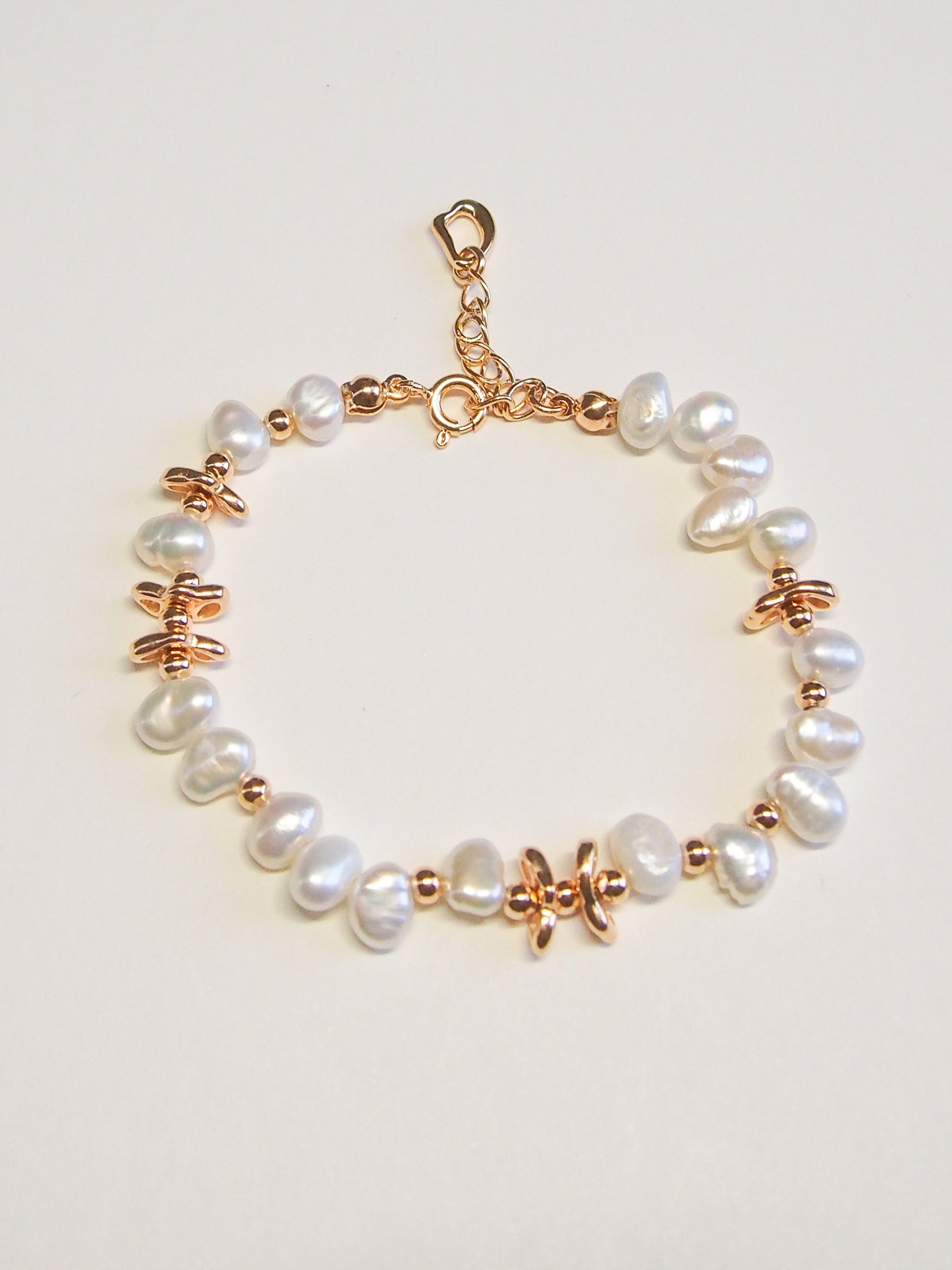 Golden Pearl Bracelet